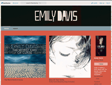 Tablet Screenshot of emilydavis.bandcamp.com