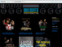 Tablet Screenshot of dexbeats.bandcamp.com