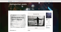 Desktop Screenshot of metropolitanpoets.bandcamp.com