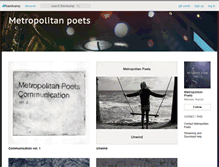 Tablet Screenshot of metropolitanpoets.bandcamp.com