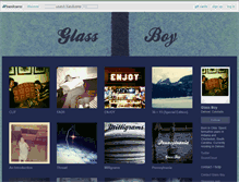 Tablet Screenshot of glassboy.bandcamp.com