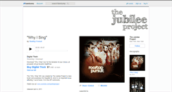 Desktop Screenshot of jubileeproject.bandcamp.com