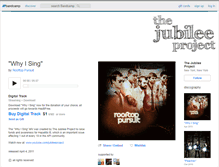 Tablet Screenshot of jubileeproject.bandcamp.com