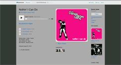 Desktop Screenshot of danieljamesgang.bandcamp.com