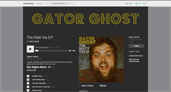 Desktop Screenshot of gatorghostmusic.bandcamp.com