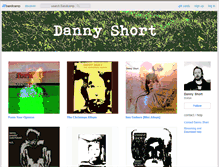 Tablet Screenshot of dannyshort.bandcamp.com