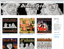 Tablet Screenshot of dialecttrio.bandcamp.com