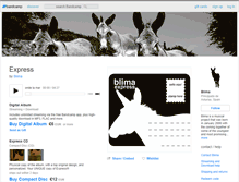Tablet Screenshot of blima.bandcamp.com