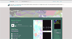 Desktop Screenshot of bloom-project.bandcamp.com