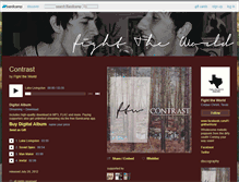 Tablet Screenshot of fighttheworld.bandcamp.com