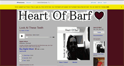 Desktop Screenshot of heartofbarf.bandcamp.com