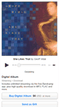 Mobile Screenshot of geoffvidal.bandcamp.com