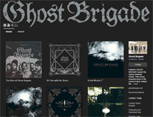 Tablet Screenshot of ghostbrigade.bandcamp.com