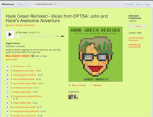 Tablet Screenshot of madeofawesome.bandcamp.com