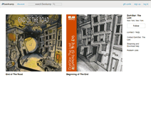 Tablet Screenshot of darkstarthelast.bandcamp.com