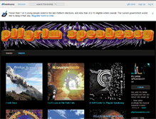 Tablet Screenshot of pilgrimspeakeasy.bandcamp.com