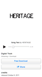 Mobile Screenshot of heritagegotdafunk.bandcamp.com