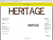 Tablet Screenshot of heritagegotdafunk.bandcamp.com