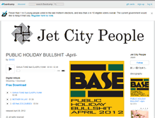 Tablet Screenshot of jetcitypeoplejapan.bandcamp.com