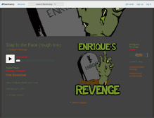 Tablet Screenshot of enriquesrevenge.bandcamp.com