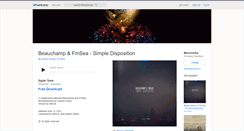 Desktop Screenshot of beauchamp.bandcamp.com