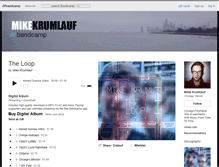 Tablet Screenshot of mikekrumlauf.bandcamp.com