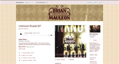 Desktop Screenshot of brianmauleon.bandcamp.com