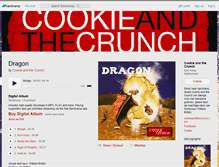 Tablet Screenshot of cookieandthecrunch.bandcamp.com