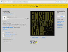 Tablet Screenshot of insidethetargetcar.bandcamp.com
