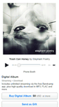 Mobile Screenshot of elephantpoetry.bandcamp.com