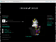 Tablet Screenshot of creamchild.bandcamp.com