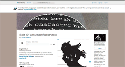 Desktop Screenshot of breakcharacter.bandcamp.com