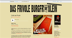 Desktop Screenshot of burgfraeulein.bandcamp.com