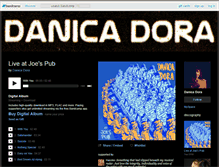 Tablet Screenshot of danicadora.bandcamp.com