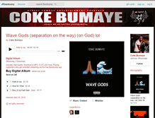 Tablet Screenshot of cokebumaye.bandcamp.com