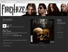 Tablet Screenshot of firehaze.bandcamp.com