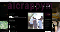 Desktop Screenshot of crappymealparis.bandcamp.com