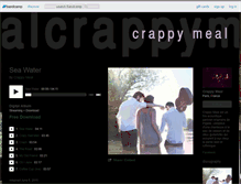 Tablet Screenshot of crappymealparis.bandcamp.com