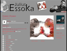 Tablet Screenshot of juliusessoka.bandcamp.com