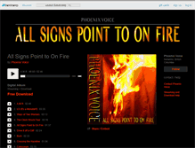 Tablet Screenshot of phoenixvoice.bandcamp.com