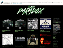 Tablet Screenshot of 380paradox.bandcamp.com