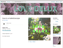 Tablet Screenshot of lovedelux.bandcamp.com