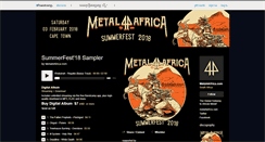 Desktop Screenshot of metal4africa.bandcamp.com