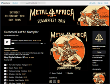 Tablet Screenshot of metal4africa.bandcamp.com