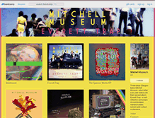 Tablet Screenshot of mitchellmuseum.bandcamp.com