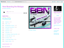 Tablet Screenshot of bbne.bandcamp.com