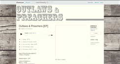 Desktop Screenshot of outlawsandpreachers.bandcamp.com