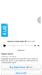 Mobile Screenshot of k-lab.bandcamp.com