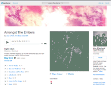 Tablet Screenshot of amongsttheembers.bandcamp.com