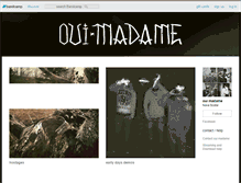 Tablet Screenshot of ouimadame.bandcamp.com